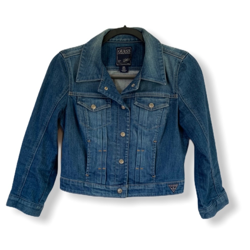 Guess Cropped Jean Jacket